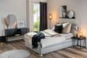 Home4You Wohndecke Schwarz Chenille mit Fransen Bild 3
