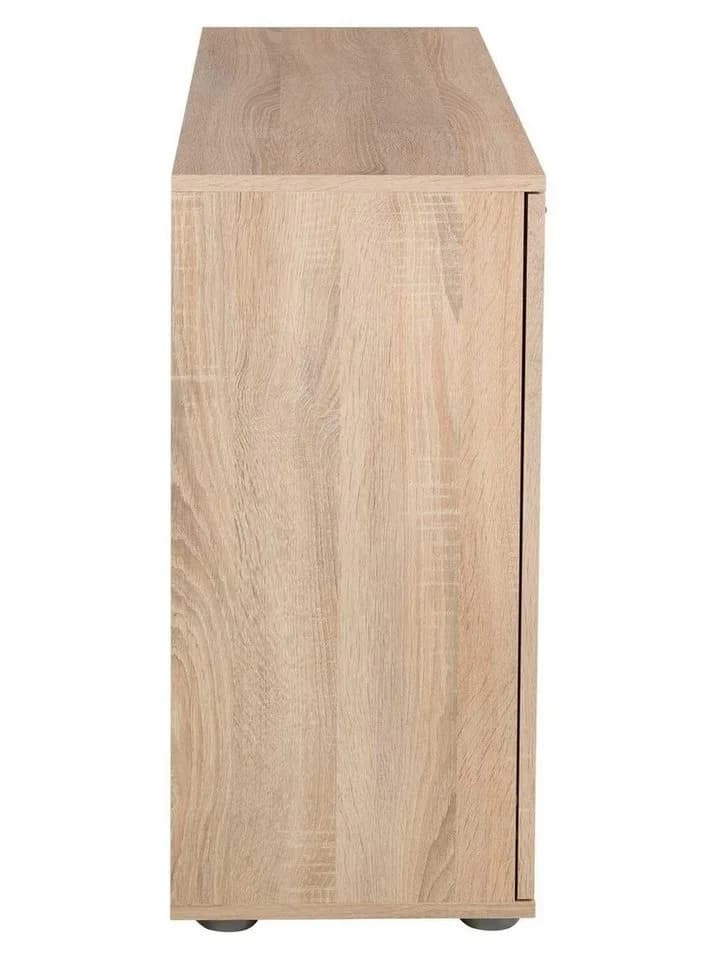 Kommode SOLO Eiche Sonoma 3 Türen 2 Schubladen Modern - Bild 5