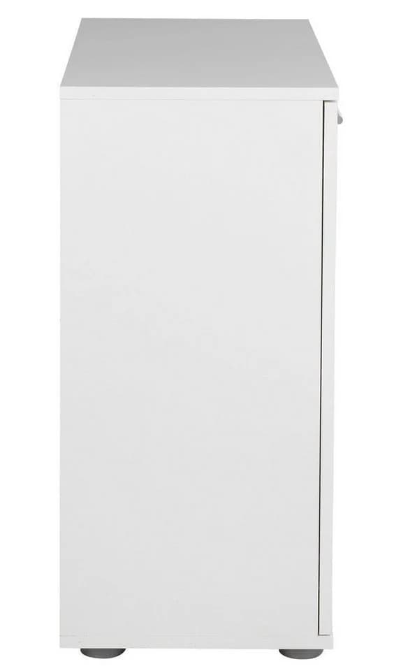 Kommode Sideboard SOLO Weiß 2 Schubladen 2 Türen - Bild 5