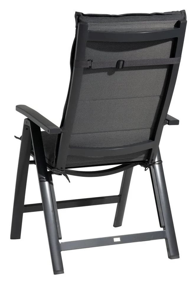 GO-DE Hochlehnerauflage OREGNA 6er Set Grau Polyester - Bild 3