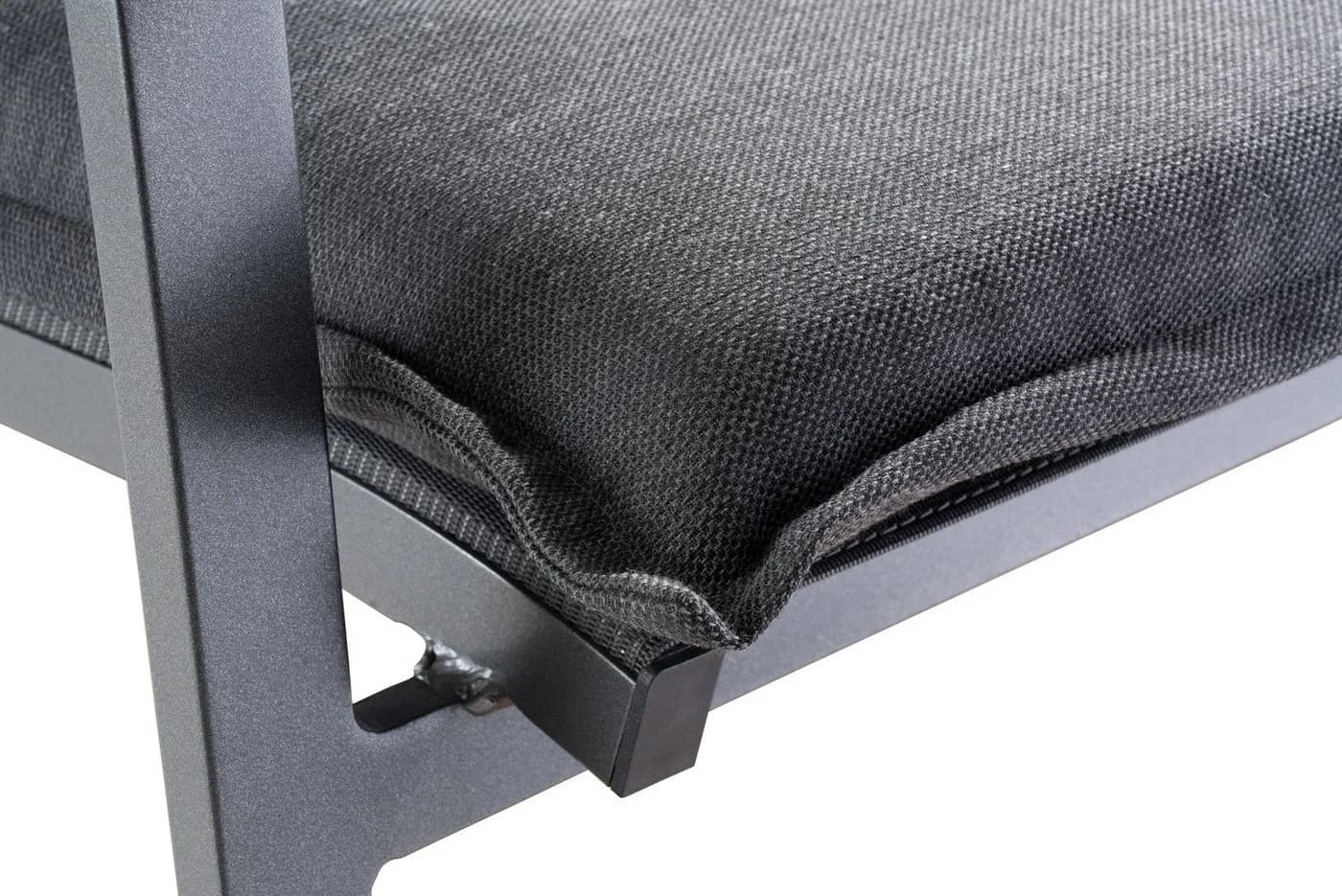 GO-DE Hochlehnerauflage OREGNA 6er Set Grau Polyester - Bild 4
