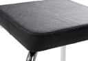 HAKU Sitzhocker 2er Set Schwarz Metall Bild 5