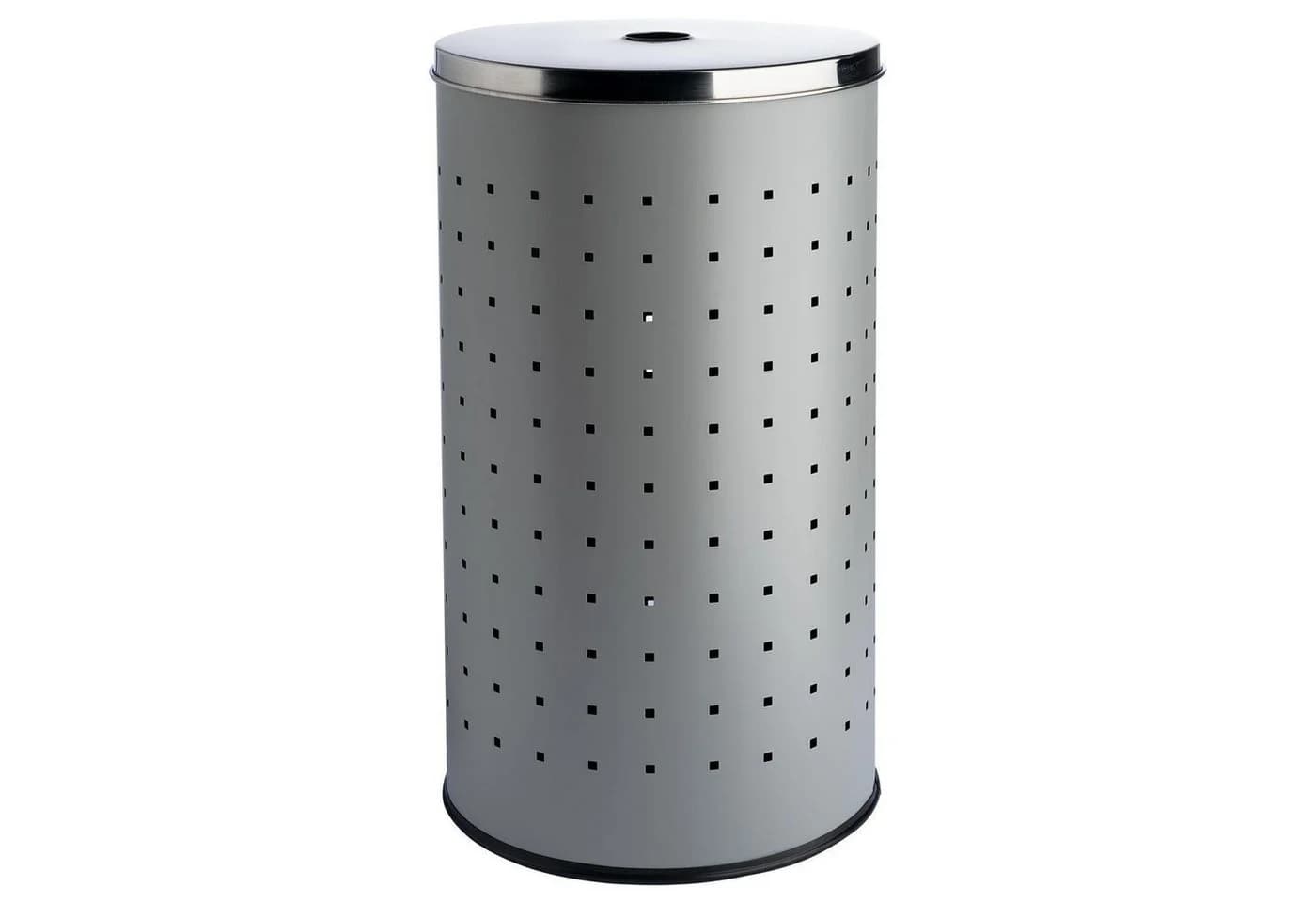 Home4You Wäschetonne Grau 37 Liter - Bild 2