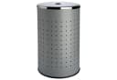 Home4You Wäschetonne Grau 54L mit Deckel Bild 2