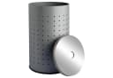 Home4You Wäschetonne Grau 54L mit Deckel Bild 3