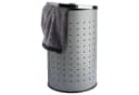 Home4You Wäschetonne Grau 54L mit Deckel Bild 4