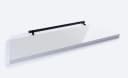 Home4You Wandboard MIKI Weiß Matt MDF PVC Bild 2