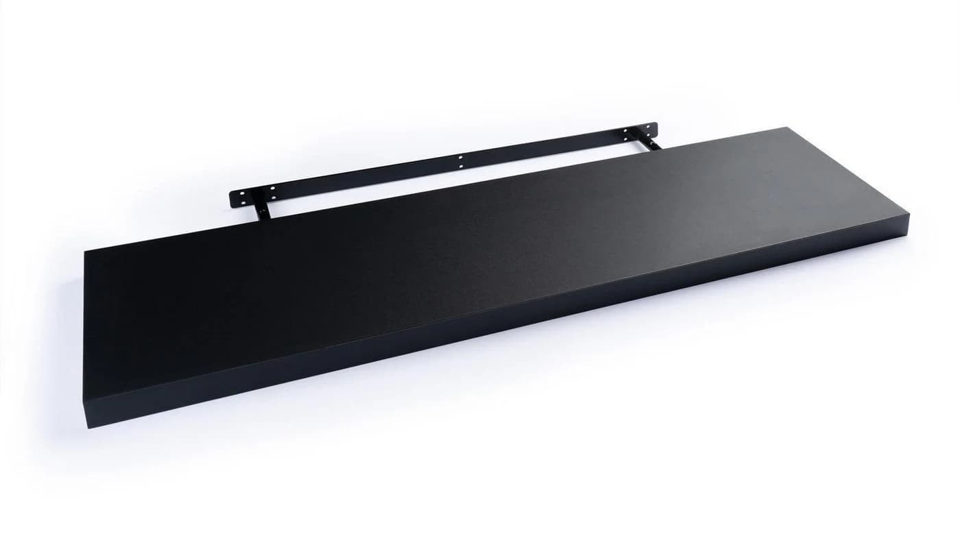 Home4You Wandboard MIKI Schwarz matt MDF PVC - Bild 2