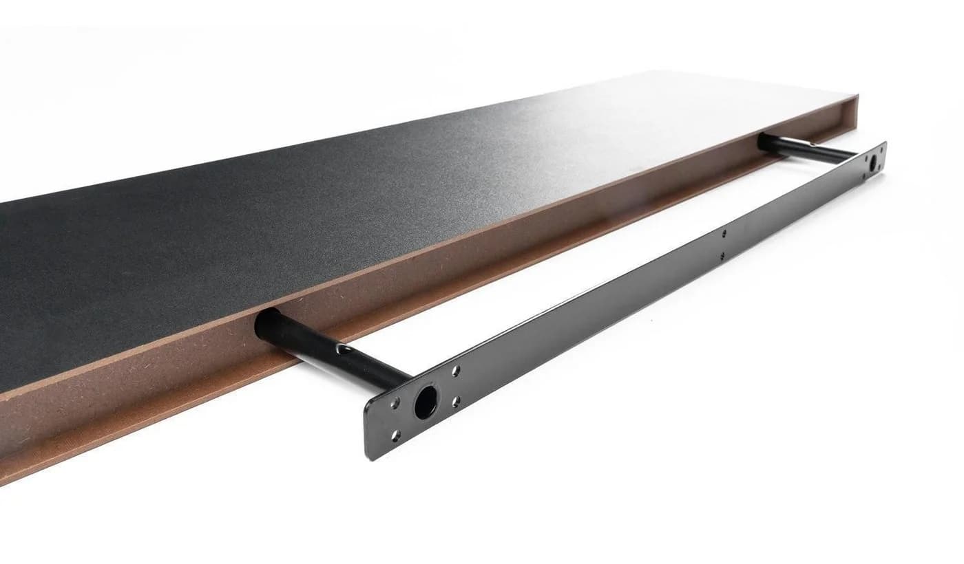 Home4You Wandboard MIKI Schwarz matt MDF PVC - Bild 3