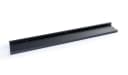 Home4You Wandregal Bilderleiste Schwarz Matt MDF PVC Bild 2