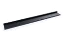 Home4You Wandregal Bilderleiste Schwarz Matt MDF PVC Bild 2