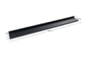 Home4You Wandregal Bilderleiste Schwarz Matt MDF PVC Bild 4