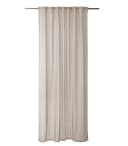 Home4You Vorhang Greige 140x245 cm Polyester Verdeckte Schlaufen Bild 2