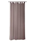 Home4You Vorhang Schlaufenschal Taupe 140x245 cm Bild 2