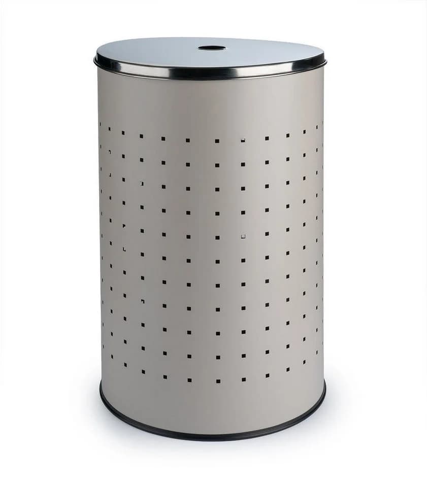 Home4You Wäschetonne Greige 54 Liter - Bild 2