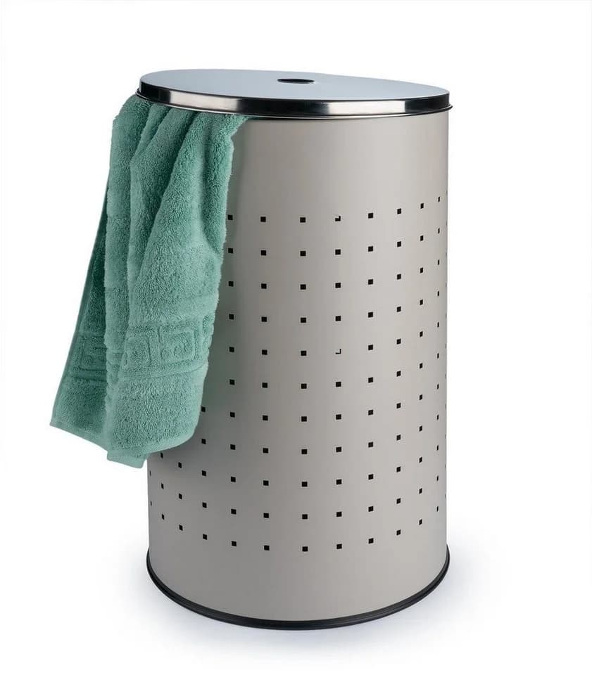 Home4You Wäschetonne Greige 54 Liter - Bild 3