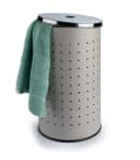Home4You Wäschetonne Greige 37 Liter Bild 3