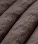 Wohndecke 150 x 200 cm Taupe Polyester Home4You Bild 3