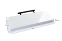 Home4You Wandboard MIKI 60cm Weiß Hochglanz 2er Set Bild 5