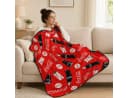 Coca Cola Wohndecke Fleece Retro Design Rot Bild 5