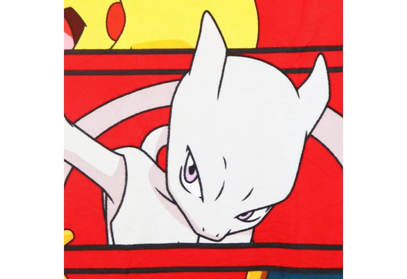 POKÉMON Wohndecke Pikachu Mewtu Glurak Kinder Fleecedecke - Bild 3