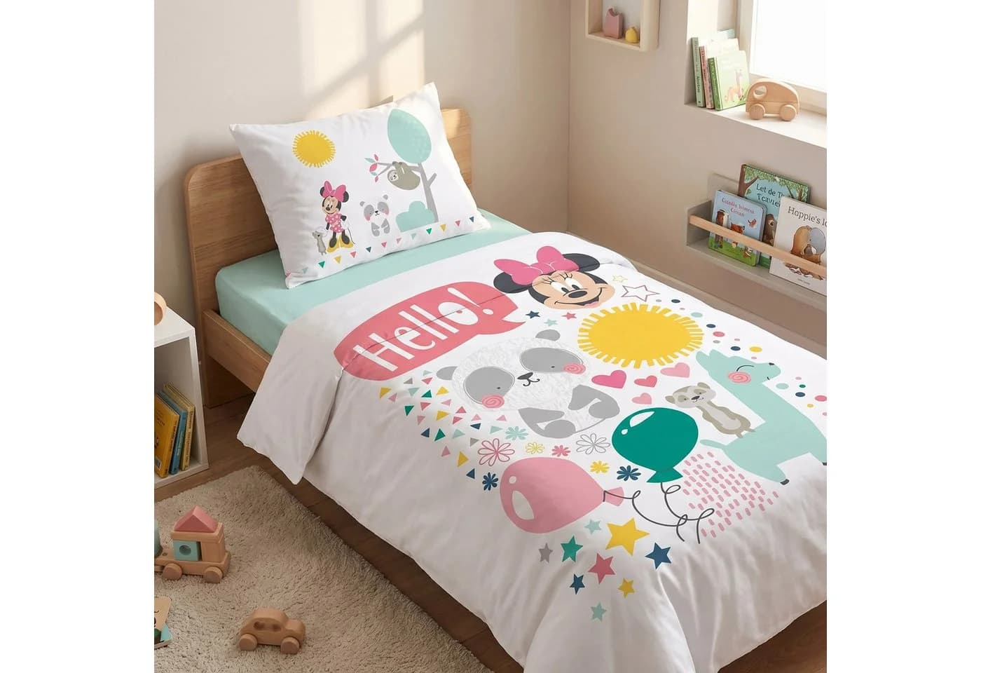 Disney Babybettwäsche Minnie Maus 2-teilig 100x135 cm - Bild 3