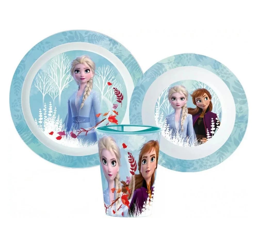 Disney Kindergeschirr-Set 3-teilig Elsa BPA-Frei - Bild 2