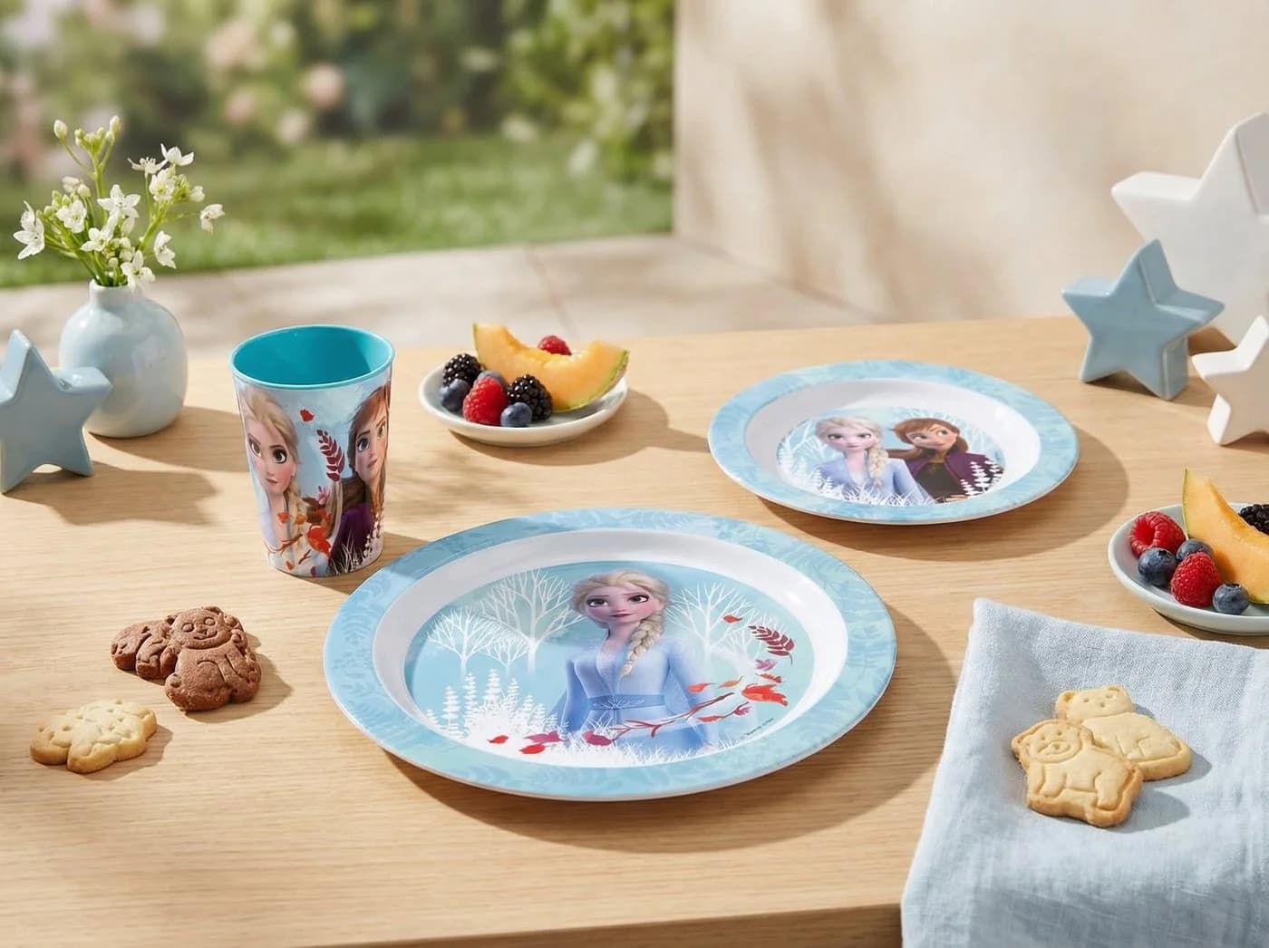 Disney Kindergeschirr-Set 3-teilig Elsa BPA-Frei - Bild 3