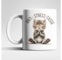 WS-Trend Anti-Stress Tasse Baby Katze Keramik 325 ml Bild 2
