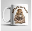WS-Trend Anti-Stress Löwe Kaffeetasse 325 ml Keramik Bunt Bild 2