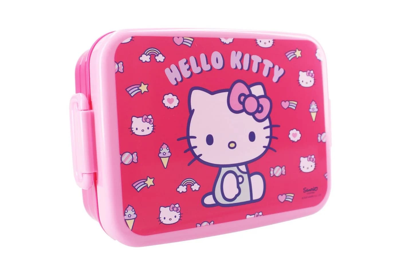 Hello Kitty Lunchbox Set 2-tlg. Brotdose XL & Alu Trinkflasche 500ml Rosa