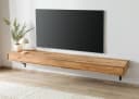 Massivmoebel24 Lowboard Wildeiche 180x43x17 cm Natur Bild 1