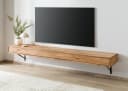 Massivmoebel24 Lowboard Wildeiche 180x43x17 cm Natur Bild 3