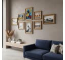Victor Bilderrahmen Leonardo Gold Braun Antik 10x15 cm Bild 1