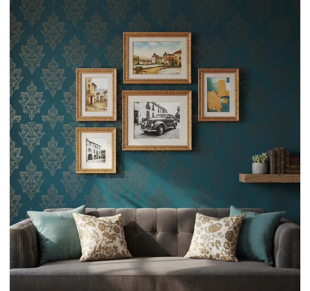 Victor (Zenith) Bilderrahmen Vermeer Gold Barock Antik