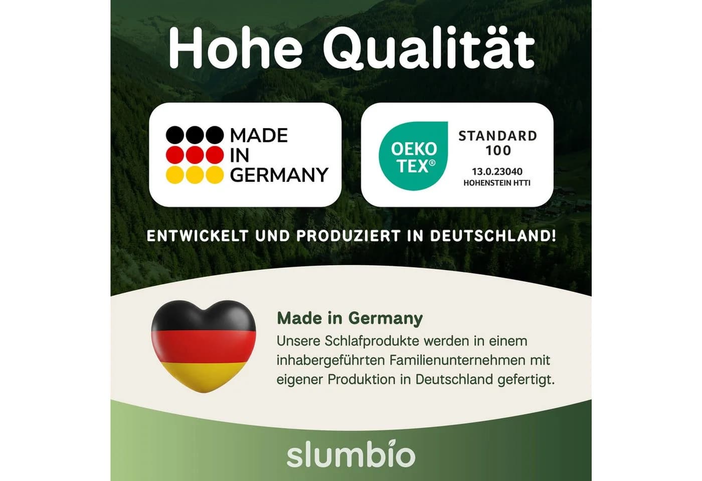 SLUMBIO Wendematratze 7-Zonen Kaltschaum 12 cm Weiß