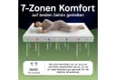 SLUMBIO Wendematratze 7-Zonen Kaltschaum 12 cm Weiß Bild 4