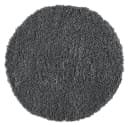 Wohnando Teppich MY-RUG Hochflorteppich Shaggy Star Grau Rund Bild 2
