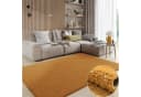 Wohnando Teppich MY-RUG Hochflorteppich Shaggy Star Goldgelb Bild 1
