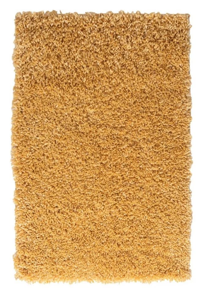 Wohnando Teppich MY-RUG Hochflorteppich Shaggy Star Goldgelb - Bild 2