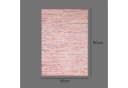 Wohnando Teppich MY-RUG Rajesh Chindi Rosa Handgewebt Wendbar Bild 4