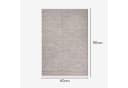 Wohnando Teppich MY-RUG Roshni Wollteppich 90x60cm Handgewebt Bild 3
