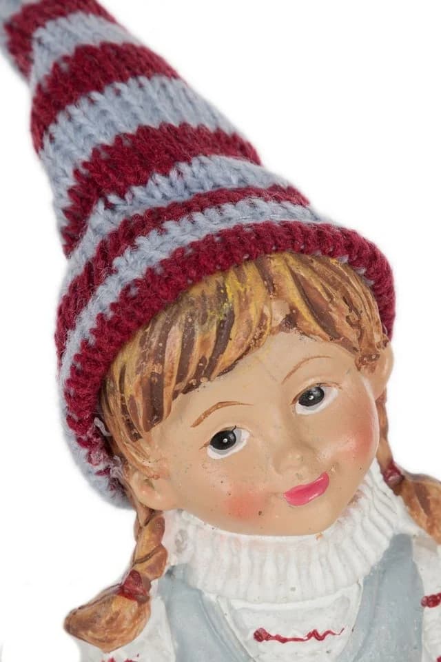 Wohnando Winterkinder mit Ski 2er-Set: Bezaubernde Weihnachtsdekoration - Bild 3