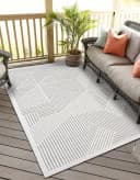 Wohnando Outdoor-Teppich Audrey Grau 200x140 cm Bild 1