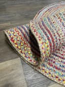 Wohnando Teppich MY-RUG Boho Circles Bunt Handgewebt Bild 5