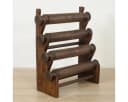 Oriental Galerie Schmuckständer 4er Dunkelbraun Holz Bild 1