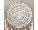 Oriental Galerie Wandbehang Makramee Traumfänger mit Holzperlen 55 cm Bild 1