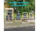 Oriental Galerie XXL Buddha Figur Lavastein Sitzend 150 cm Bild 5