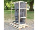Oriental Galerie Buddha Brunnen Relief Wasserwand 150 cm Bild 3