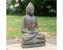 Oriental Galerie Buddha Figur Greenstone 100 cm Wetterfest Bild 3